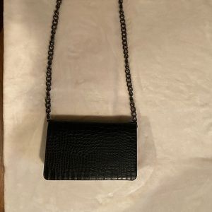 Black Snakeskin Forever 21 Crossbody